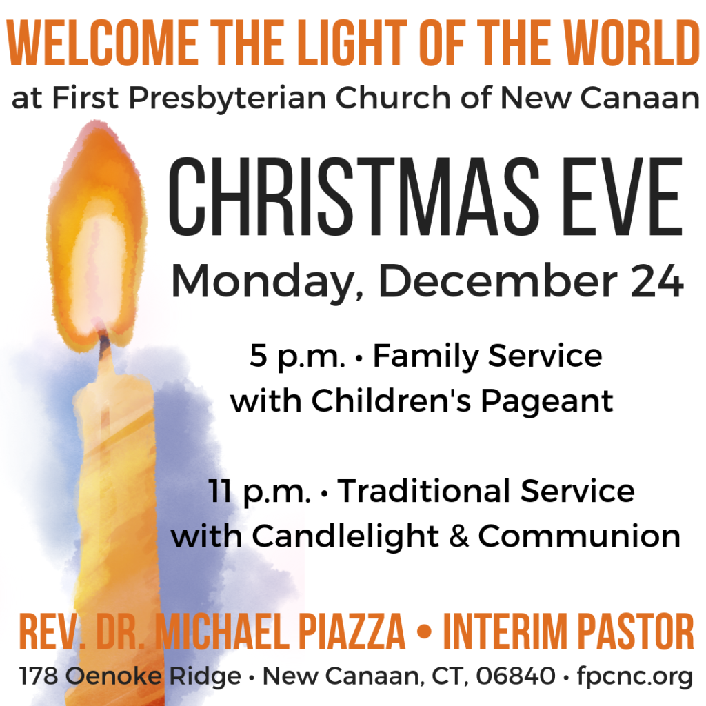 Christmas Eve Services First Presbyterian Church